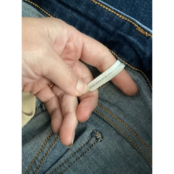 Rag & Bone Nina High Rise Ankle Skinny Jean Dark Wash Carmen 26 - Picture 7 of 8